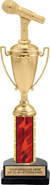 14 inch Cup Trophy on Synthetic Horseshoe Base