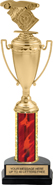 14 inch Cup Trophy on Synthetic Horseshoe Base