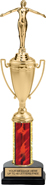 14 inch Cup Trophy on Synthetic Horseshoe Base