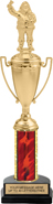 14 inch Cup Trophy on Synthetic Horseshoe Base