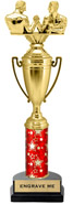 16 inch Cup Trophy on Synthetic Horseshoe Base