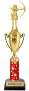 16 inch Cup Trophy on Synthetic Horseshoe Base