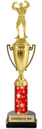 16 inch Cup Trophy on Synthetic Horseshoe Base