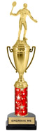 16 inch Cup Trophy on Synthetic Horseshoe Base
