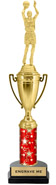 16 inch Cup Trophy on Synthetic Horseshoe Base