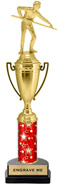 16 inch Cup Trophy on Synthetic Horseshoe Base