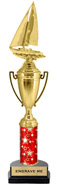 16 inch Cup Trophy on Synthetic Horseshoe Base