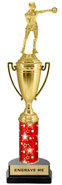 16 inch Cup Trophy on Synthetic Horseshoe Base