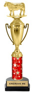 16 inch Cup Trophy on Synthetic Horseshoe Base