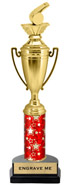 16 inch Cup Trophy on Synthetic Horseshoe Base