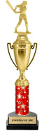 16 inch Cup Trophy on Synthetic Horseshoe Base