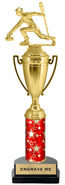 16 inch Cup Trophy on Synthetic Horseshoe Base