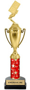 16 inch Cup Trophy on Synthetic Horseshoe Base
