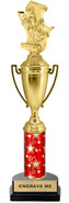 16 inch Cup Trophy on Synthetic Horseshoe Base