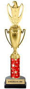 16 inch Cup Trophy on Synthetic Horseshoe Base