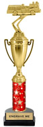 16 inch Cup Trophy on Synthetic Horseshoe Base