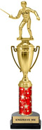 16 inch Cup Trophy on Synthetic Horseshoe Base