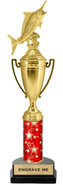 16 inch Cup Trophy on Synthetic Horseshoe Base