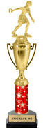 16 inch Cup Trophy on Synthetic Horseshoe Base