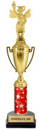 16 inch Cup Trophy on Synthetic Horseshoe Base