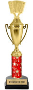 16 inch Cup Trophy on Synthetic Horseshoe Base