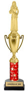 16 inch Cup Trophy on Synthetic Horseshoe Base