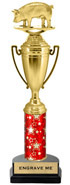 16 inch Cup Trophy on Synthetic Horseshoe Base