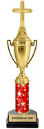 16 inch Cup Trophy on Synthetic Horseshoe Base