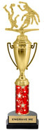 16 inch Cup Trophy on Synthetic Horseshoe Base