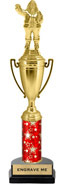 16 inch Cup Trophy on Synthetic Horseshoe Base