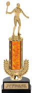 12 inch Gold Wreath Riser Trophy on Horseshoe Synthetic Base