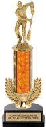 12 inch Gold Wreath Riser Trophy on Horseshoe Synthetic Base