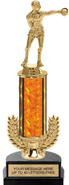 12 inch Gold Wreath Riser Trophy on Horseshoe Synthetic Base