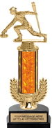 12 inch Gold Wreath Riser Trophy on Horseshoe Synthetic Base