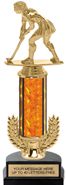 12 inch Gold Wreath Riser Trophy on Horseshoe Synthetic Base