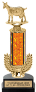 12 inch Gold Wreath Riser Trophy on Horseshoe Synthetic Base