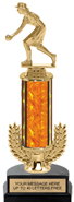 12 inch Gold Wreath Riser Trophy on Horseshoe Synthetic Base