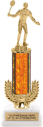 13 inch Gold Wreath Riser Trophy on Horseshoe Synthetic Base