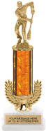 13 inch Gold Wreath Riser Trophy on Horseshoe Synthetic Base