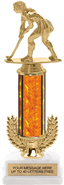 13 inch Gold Wreath Riser Trophy on Horseshoe Synthetic Base