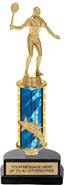 11 inch Shooting Star Column Riser Trophy