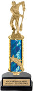 11 inch Shooting Star Column Riser Trophy