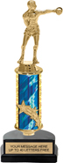 11 inch Shooting Star Column Riser Trophy