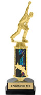 11 inch Shooting Star Column Riser Trophy