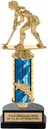 11 inch Shooting Star Column Riser Trophy