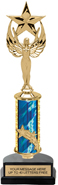 11 inch Shooting Star Column Riser Trophy