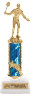 12 inch Shooting Star Column Riser Trophy