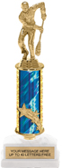 12 inch Shooting Star Column Riser Trophy