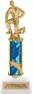 12 inch Shooting Star Column Riser Trophy