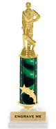 12 inch Shooting Star Column Riser Trophy